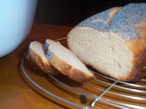 das richtige für eine Brotparty: Mohnbrot