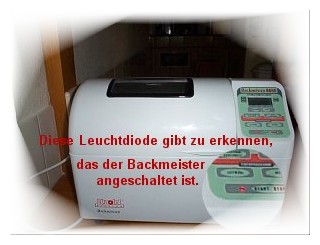 Brotbackautomat Unold Backmeisters Gebrauchsanleitung
