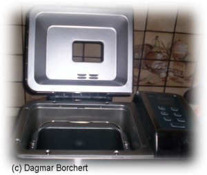 Bielmayer Domo Brotbackautomat mit einklappbaren Knethacken